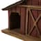 Glitzhome® 20.67" Extra-Large Rustic Wood Barn Birdhouse